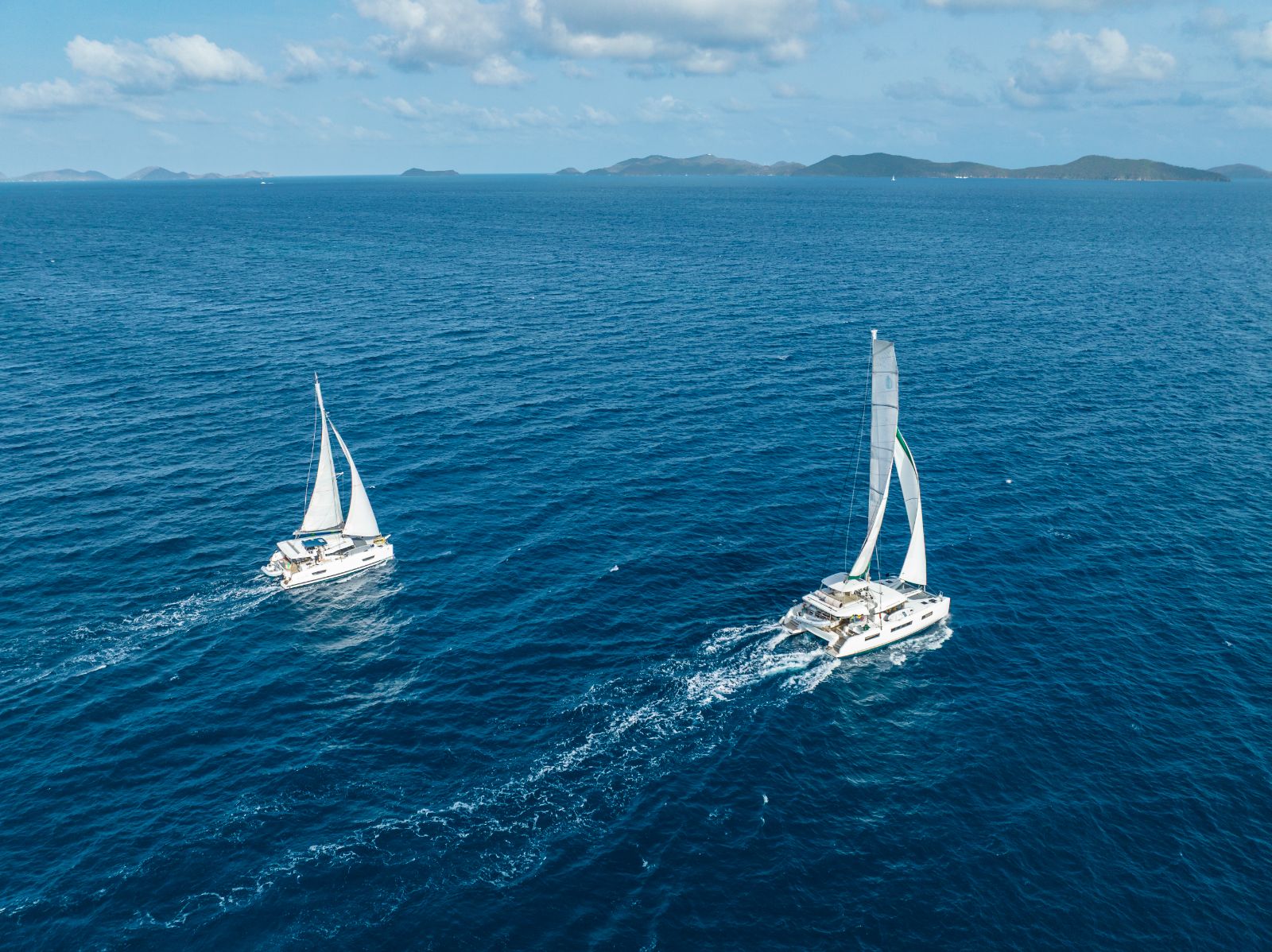 Both boats sailing